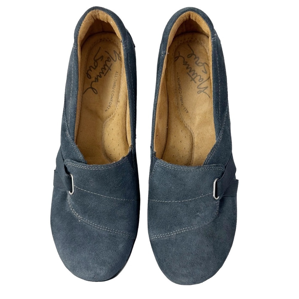 SOUL Naturalizer Illena Leather Women's Slip-On Shoes Size 10M Comfort